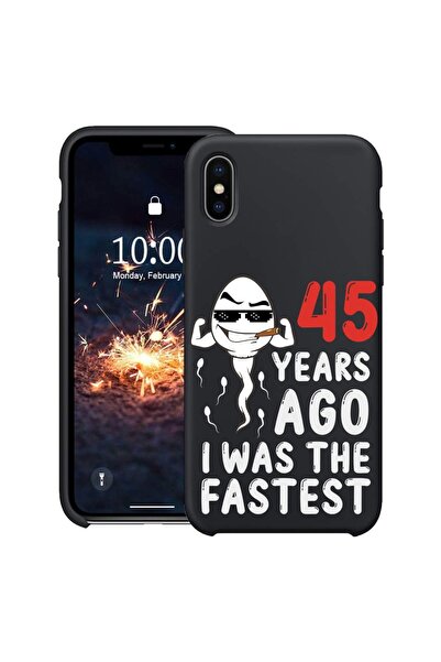 bestcase Husa Slim Silicon pentru Apple iPhone 16e, 45 Years ago I Was the fa...