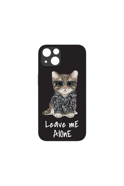 bestcase Husa MaxSafe, Compatibilă cu Apple iPhone 15 Plus, Leave Me Alone, C...