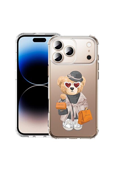 bestcase Θήκη για Apple iPhone 17 Pro Max με σχέδιο Teddy Bear Shopping, Αντι...