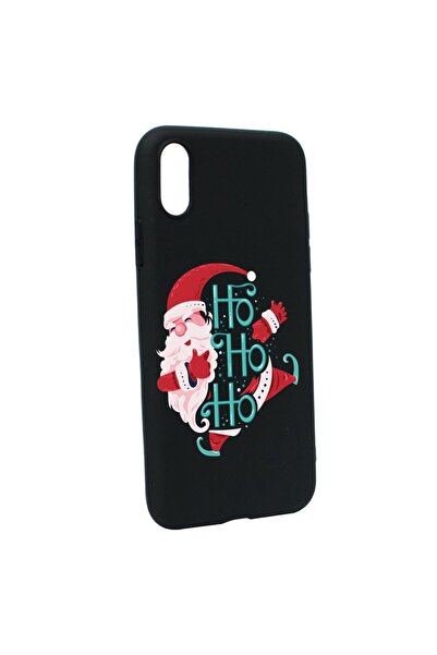 bestcase Husa Silicon Compatibila Cu Apple iPhone XS Max, Ho Ho Ho Santa Clau...