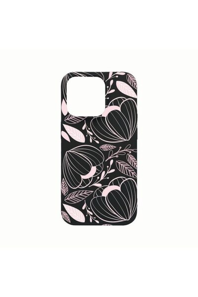 bestcase Θήκη σιλικόνης, Συμβατή με Apple iPhone 14 Pro, Λουλούδια, ανθεκτική...