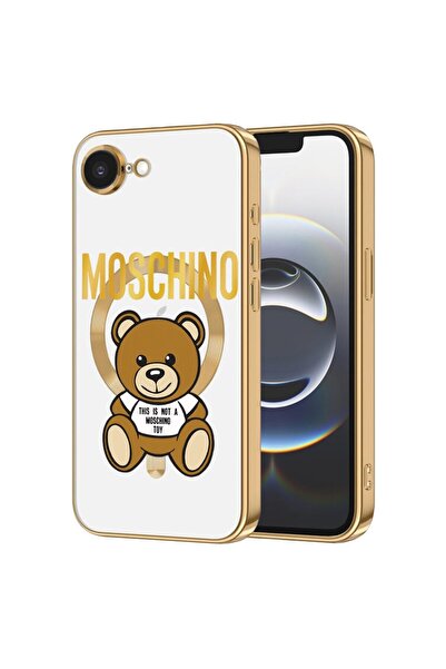 bestcase Πολυτελής Θήκη MagSafe, Συμβατή με Apple iPhone 16e, Μοντέρνα Αρκούδ...