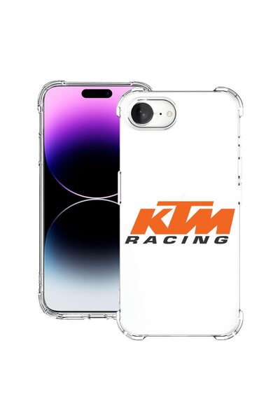 bestcase Case for Apple iPhone 16e, Anti Shock 1.5MM, KTM Racing, Camera, scr...