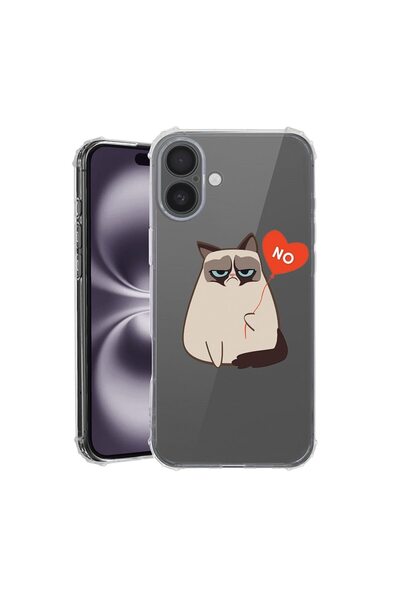 bestcase Θήκη για Apple iPhone 16 Plus, Αντικραδασμική 1.5MM, Μιμίδιο - Θυμωμ...