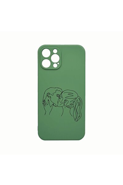 bestcase Силиконов калъф, Кадифена вътрешност, Съвместим с Apple iPhone 12 Pr...