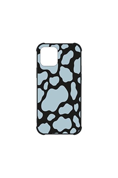bestcase Θήκη MaxSafe Glassy, Συμβατή με Apple iPhone 12, Μπλε Αγελάδα, Χρώμα...