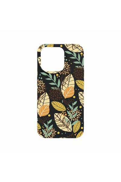 bestcase Силиконов калъф, съвместим с Apple iPhone 14 Pro, Есенен, устойчив н...