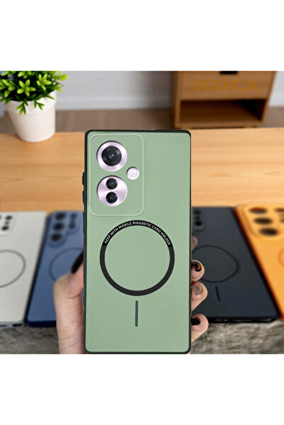 Choice4 غطاء هاتف أوبو رينو 11 إف XCK باللون الأخضر الداكن لـ رينو 11 إف، غطا...