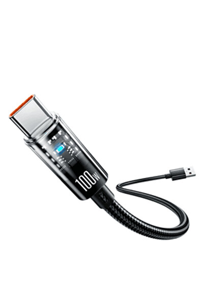 Choice1 1m black 1/1.5/2M 100W Nylon USB C PD Super Fast Charging Data Cable ...