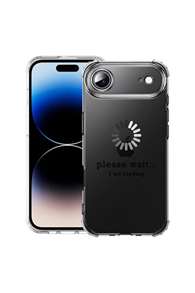 bestcase Husă pentru Apple iPhone 17 Air cu Design Please wait..., Antișoc, C...