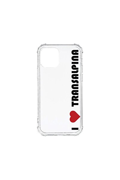 bestcase Husa Anti Shock 1.5MM, compatibilă cu Apple iPhone 12, I Love Transa...