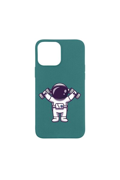bestcase Husa Silicon Compatibila Cu Apple iPhone 13 Pro Max, Astronaut Gym, ...