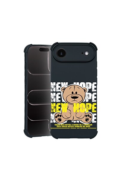 bestcase Θήκη TPU Pro Shock συμβατή με Apple iPhone 17 Air, με σχέδιο Teddy B...