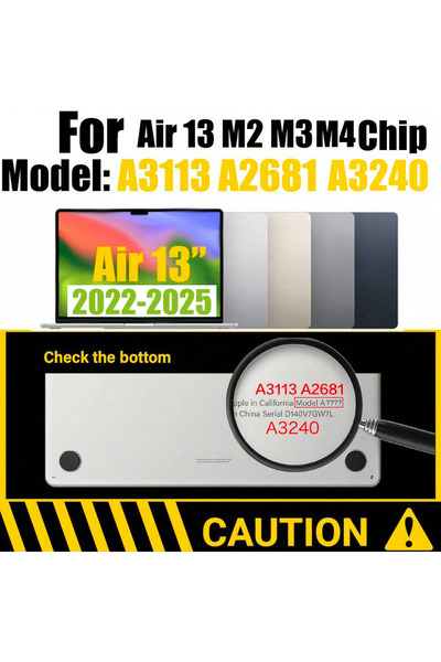 Choice3 Air13.6 M4 M3 M2 Ultra-Thin Touchpad Film for MacBook Pro/Air | Anti-...