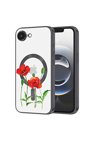 bestcase Πολυτελής Θήκη MagSafe, Συμβατή με Apple iPhone 16e, Κόκκινο Mac red...