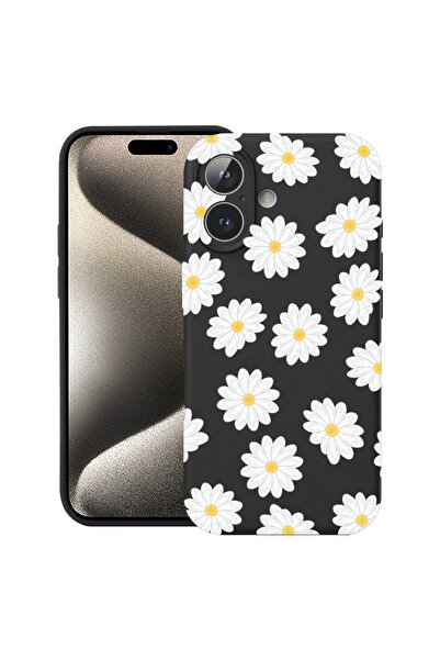 bestcase Husă pentru Apple iPhone 17 cu Design Happy Flowers Daisy, Silicon P...