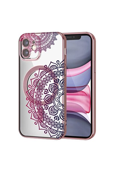 bestcase Husa Luxury MagSafe, Compatibila Apple iPhone 12, Non-figurative, Ul...