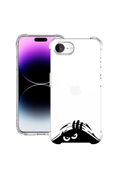 bestcase Калъф за Apple iPhone 16e, Удароустойчив 1.5ММ, Защита на камера, ек...