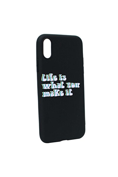 bestcase Προστατευτική θήκη με την επιγραφή  "Life is ", για Apple iPhone XS ...