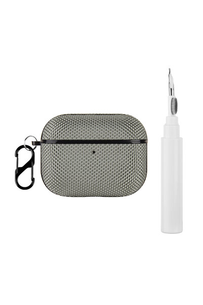 choice2 غطاء سماعات نايلون بلاستيكي جديد لـ AirPods Pro 3 2025 مع قلم شفاف