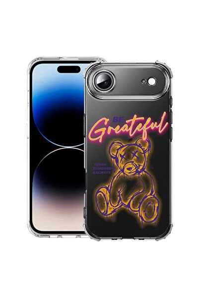 bestcase Husă pentru Apple iPhone 17 Air cu Design Ursuleț de Pluș - Fii Recu...