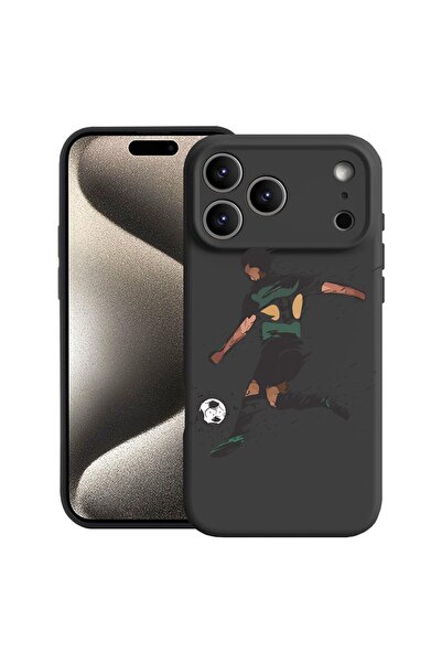 bestcase Θήκη για Apple iPhone 17 Pro με Σχέδιο Ποδοσφαίρου, Σιλικόνη Premium...