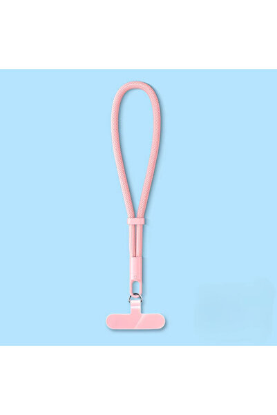 Choice Pink POLYESTER Universal Adjustable Phone Lanyard Self Locking Anti Sl...
