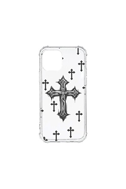 bestcase Husa Αντικραδασμική 1.5MM, συμβατή με Apple iPhone 12 Pro, Cross, Τε...