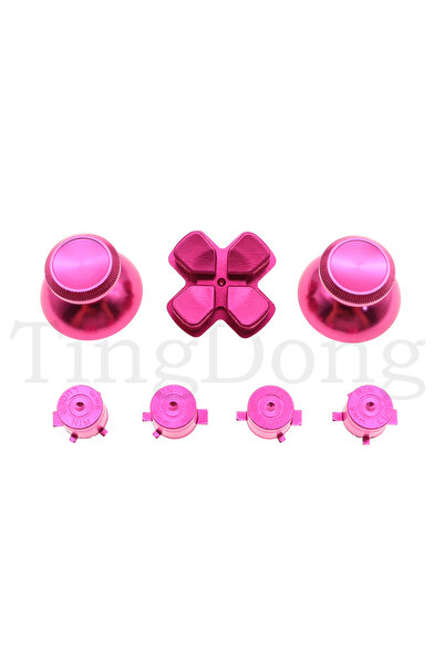Choice1 N8 Gold BLACK red blue Custom Metal Thumbsticks Analogue Controller B...