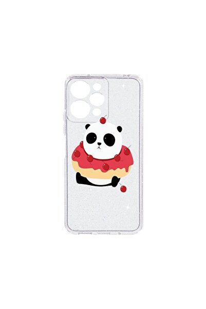 bestcase Θήκη Crystal Glitter 2MM, Συμβατή με Apple iPhone 12 Pro, Sweet Pand...