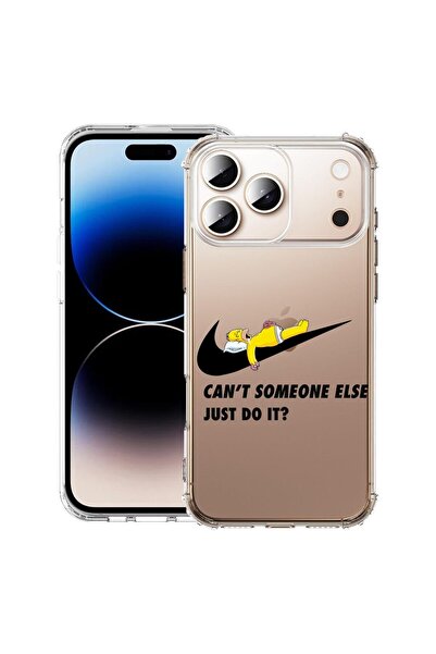 bestcase Husă pentru Apple iPhone 17 Pro cu Design Simpson Just Do It, Antișo...