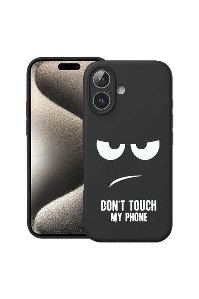 bestcase Husă pentru Apple iPhone 17 cu designul „Nu-mi atinge telefonul”, di...