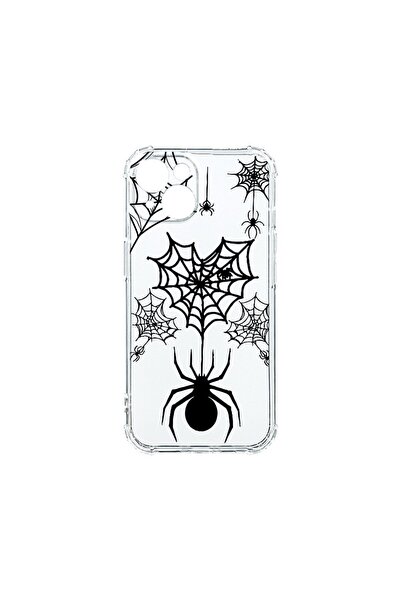 bestcase Αντικραδασμική Θήκη 1.5MM, Συμβατή με Apple iPhone 15, Σχέδιο Ιστού ...