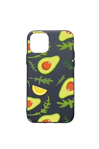 bestcase Husa Premium Silicon Compatibila Cu Apple IPhone 12, Avocado, cu int...