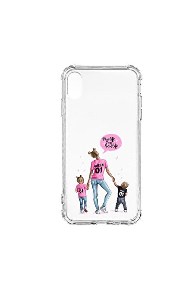 bestcase Αντικραδασμική Θήκη, Συμβατή με Apple iPhone XS Max, Mom Life, Σιλικ...