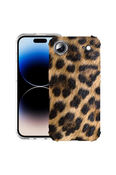 bestcase Θήκη για Apple iPhone 17 Air με σχέδιο λεοπάρ, Αντικραδασμική, Ενισχ...