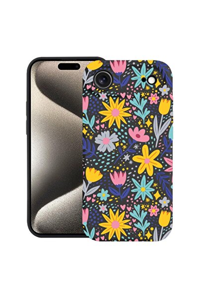 bestcase Husă pentru Apple iPhone 17 Air cu Design Floricele, Silicon Premium...