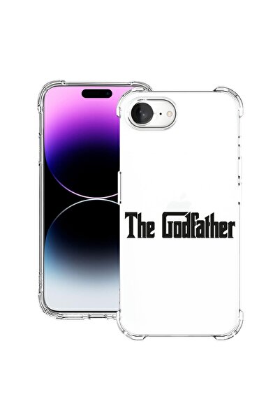bestcase Калъф за Apple iPhone 16e, Противоударен 1.5ММ, The GodFather, Защит...