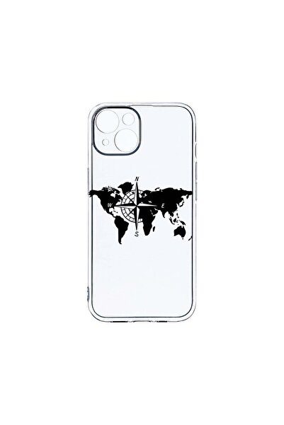 bestcase Διαφανής Θήκη Σιλικόνης 2MM, Συμβατή με Apple iPhone 13 Mini, Με κων...