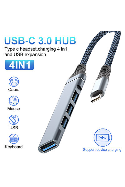 Choice محول USB4 إلى C من LAIHONEN، محور USB مع منافذ إضافية للابتوب، منفذ US...
