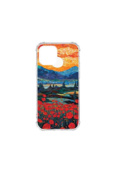 bestcase Husa Anti Shock 1.5MM, compatibilă cu Apple iPhone 12 Pro Max, Poppi...