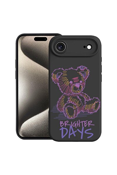 bestcase Husă pentru Apple iPhone 17 Air cu Design Ursuleț de pluș Zile mai l...