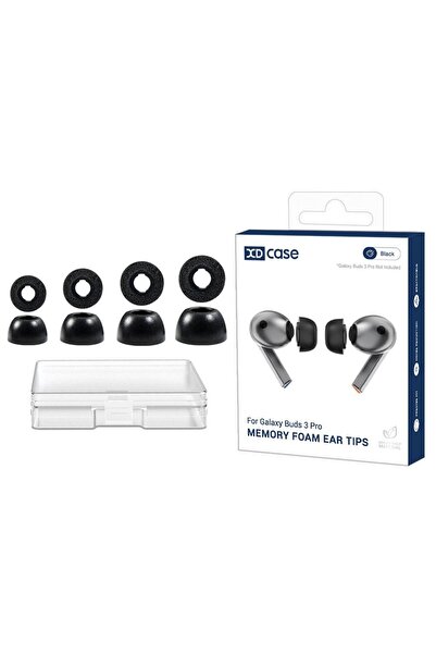 Choice1 Black XDcase 4 Pairs Replacement Memory Foam Ear Tips For Buds3 Pro X...