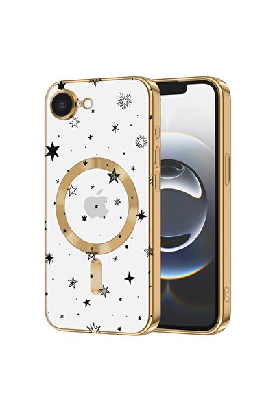 bestcase Husa Luxury MagSafe, Compatibila Apple iPhone 16e, Kiss print ‚Äì de...