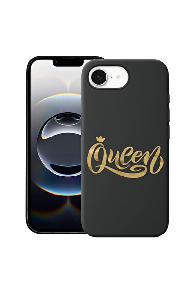 bestcase Калъф за Apple iPhone 16e, Премиум тънък силиконов 1.2ММ, Drama Quee...