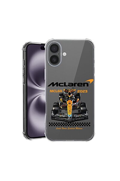 bestcase Husă pentru Apple iPhone 17 cu design McLaren, Antișoc, Colțuri întă...