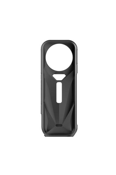 Choice غطاء حماية أسود من VIKEFON مضاد للسقوط لـ Insta360 X5، غلاف سيليكون وا...
