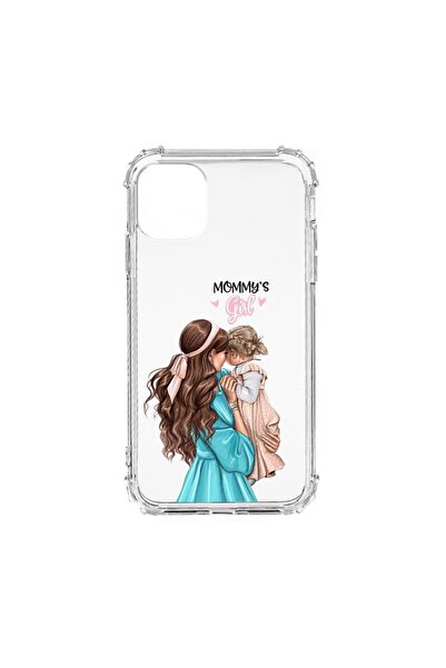 bestcase Αντικραδασμική Θήκη, Συμβατή με Apple iPhone 12 Pro, Κορίτσι της Μαμ...