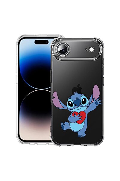 bestcase Husă pentru Apple iPhone 17 Air cu Design Love Stitch, Antișoc, Colț...