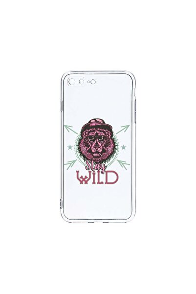 bestcase Husa din silicon transparent de 2MM, compatibilă cu Apple iPhone 8 P...